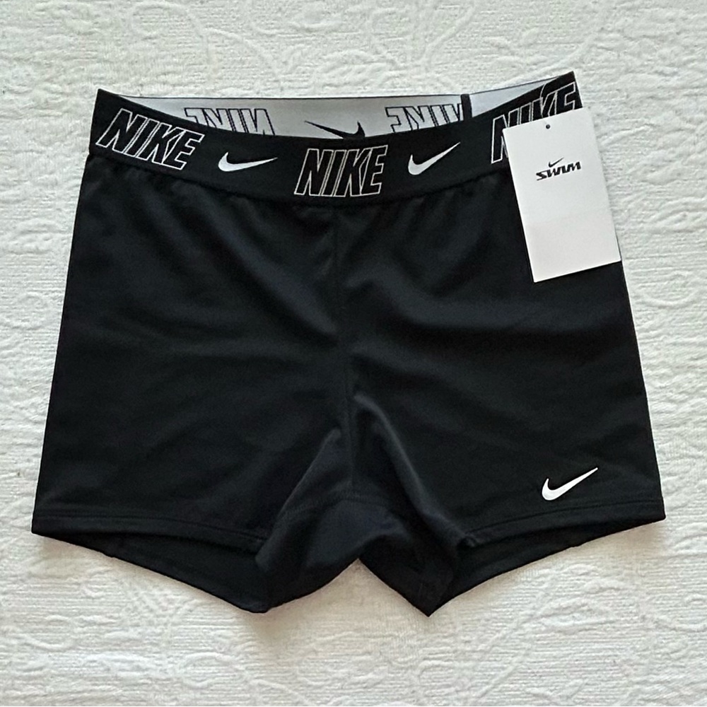 Nike Black Swim spandex shorts